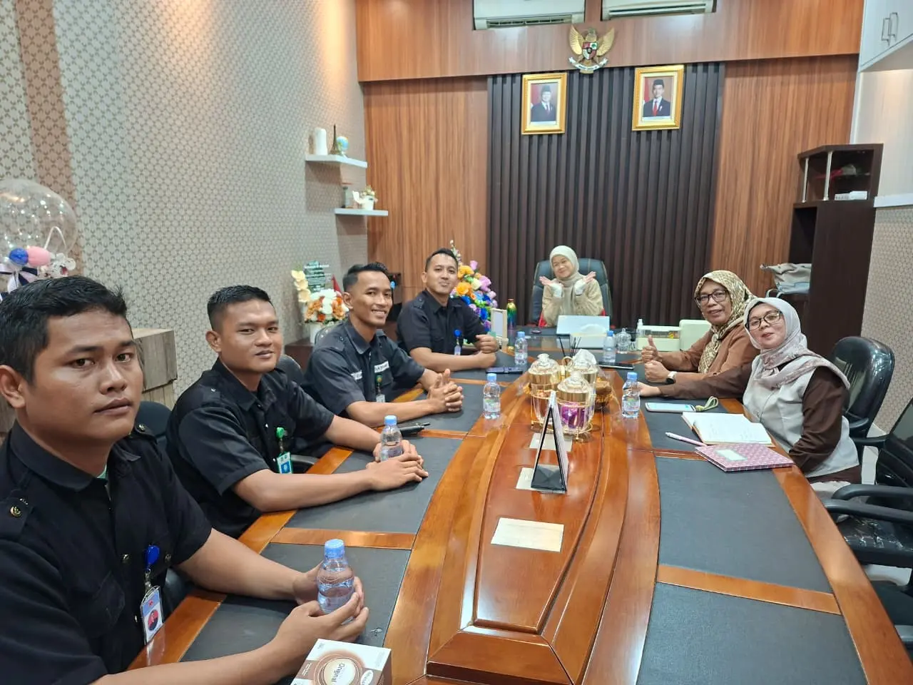 Rapat Koordinasi Wakil Dekan Bidang Administrasi, Keuangan SDM, Dan Infrastruktur Akademik dengan Manajer dan Tim Security